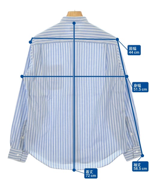 green label relaxing（グリーンレーベルリラクシング）カジュアルシャツ 青 サイズ:S メンズ/2200664133191