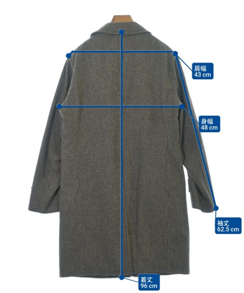 green label relaxing（グリーンレーベルリラクシング）ステンカラーコート 茶 サイズ:M メンズ/2200664674014