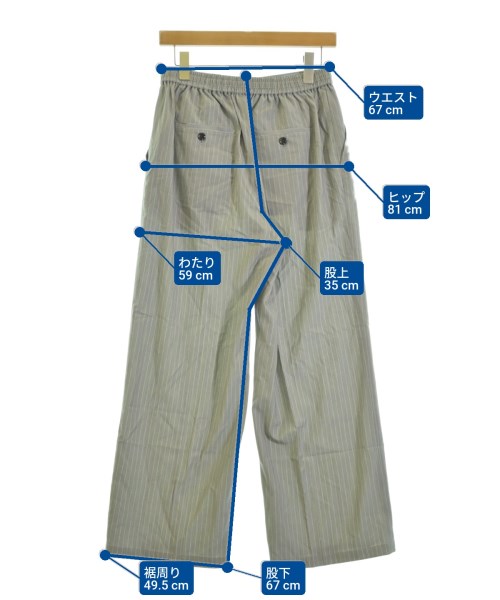 green label relaxing（グリーンレーベルリラクシング）スラックス グレー サイズ:40(M位) メンズ/2200668904049