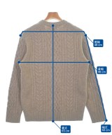 green label relaxing（グリーンレーベルリラクシング）ニット・セーター ベージュ サイズ:M メンズ/2200669481044