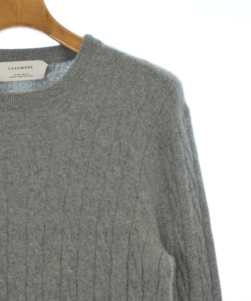 green label relaxing（グリーンレーベルリラクシング）ニット・セーター グレー サイズ:L メンズ/2200670664047