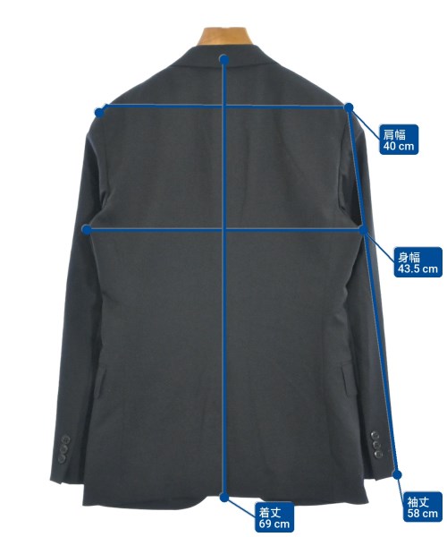 green label relaxing（グリーンレーベルリラクシング）ジャケット 黒 サイズ:42(XS位) メンズ/2200660263151