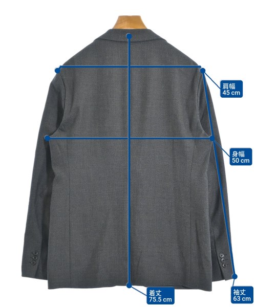 green label relaxing（グリーンレーベルリラクシング）テーラードジャケット グレー サイズ:XL メンズ/2200666871022