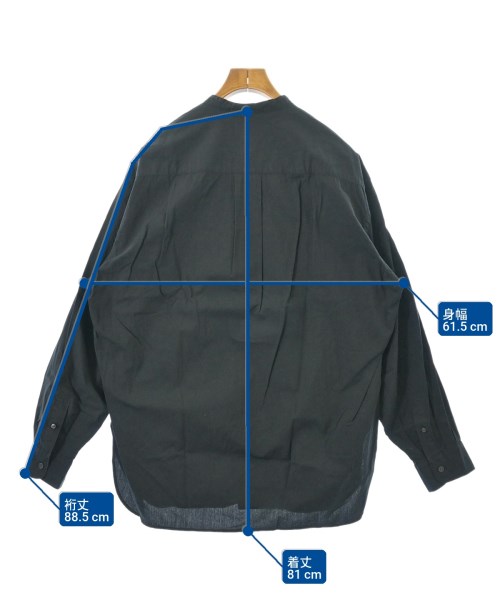 green label relaxing（グリーンレーベルリラクシング）カジュアルシャツ 黒 サイズ:L メンズ/2200672015076