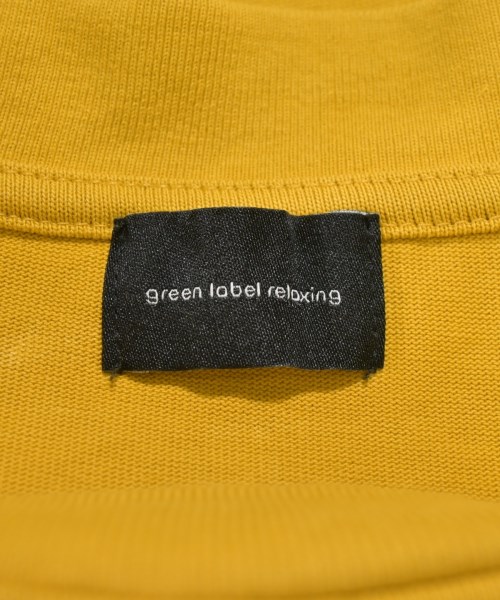 green label relaxing（グリーンレーベルリラクシング）Tシャツ・カットソー 黄 サイズ:XL メンズ/2200672015137