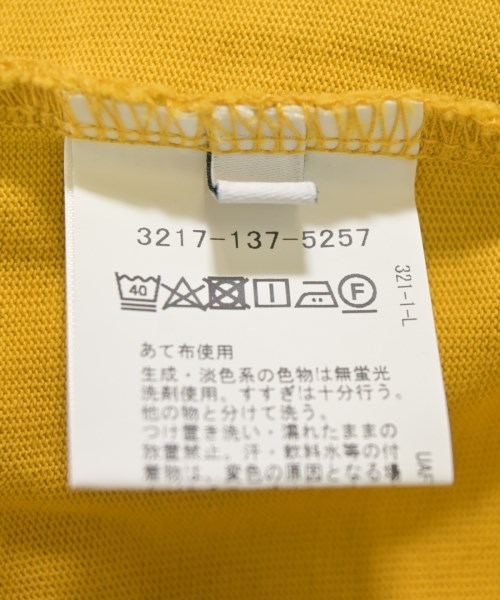green label relaxing（グリーンレーベルリラクシング）Tシャツ・カットソー 黄 サイズ:XL メンズ/2200672015137