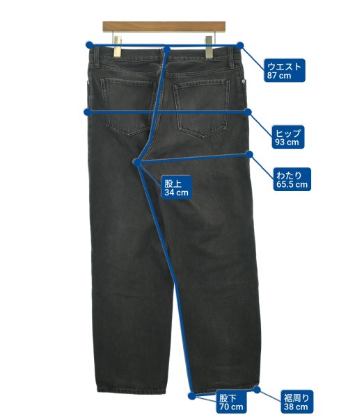 green label relaxing（グリーンレーベルリラクシング）デニムパンツ 黒 サイズ:XL メンズ/2200672015151