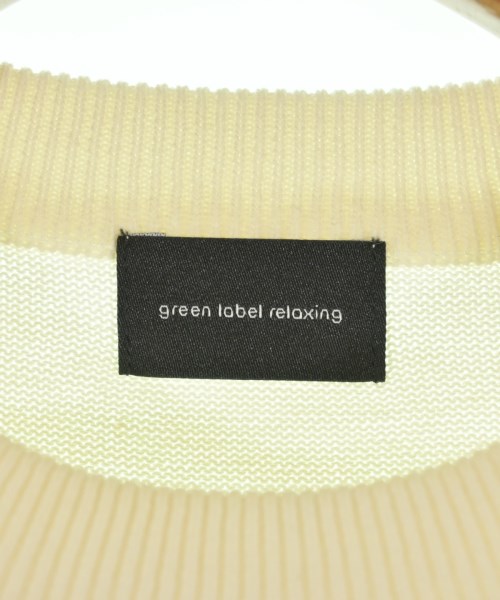 green label relaxing（グリーンレーベルリラクシング）ニット・セーター 白 サイズ:L メンズ/2200730235033