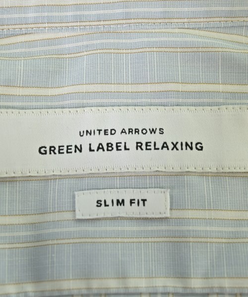 green label relaxing（グリーンレーベルリラクシング）カジュアルシャツ 青 サイズ:38(S位) メンズ/2200722693056