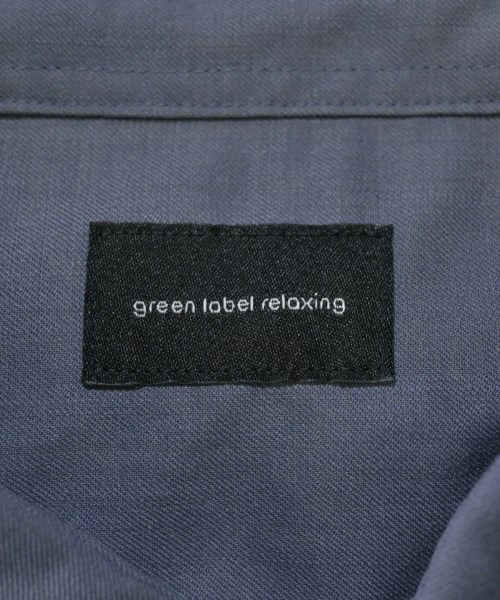 green label relaxing（グリーンレーベルリラクシング）カジュアルシャツ 紺 サイズ:L メンズ/2200682392013