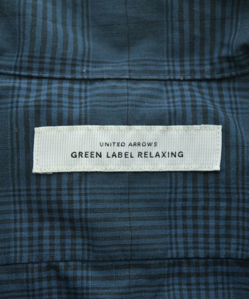 green label relaxing（グリーンレーベルリラクシング）カジュアルシャツ 青 サイズ:L メンズ/2200683786026