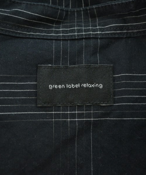 green label relaxing（グリーンレーベルリラクシング）カジュアルシャツ 黒 サイズ:L メンズ/2200683786033