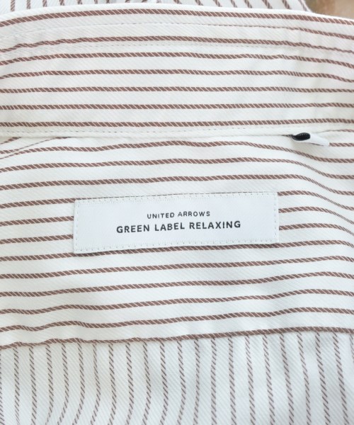 green label relaxing（グリーンレーベルリラクシング）カジュアルシャツ 白 サイズ:40(L位) メンズ/2200684795010