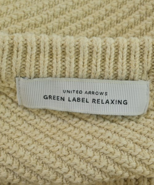 green label relaxing（グリーンレーベルリラクシング）ニット・セーター 白 サイズ:L メンズ/2200683550023