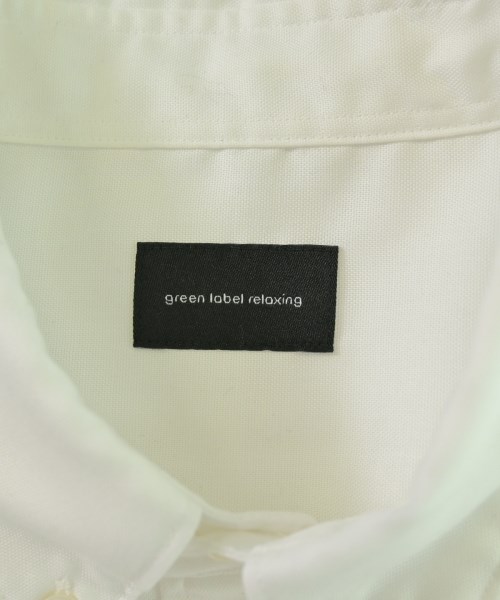 green label relaxing（グリーンレーベルリラクシング）カジュアルシャツ 白 サイズ:S メンズ/2200681845077