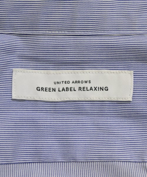 green label relaxing（グリーンレーベルリラクシング）カジュアルシャツ 紺 サイズ:40(L位) メンズ/2200685029022