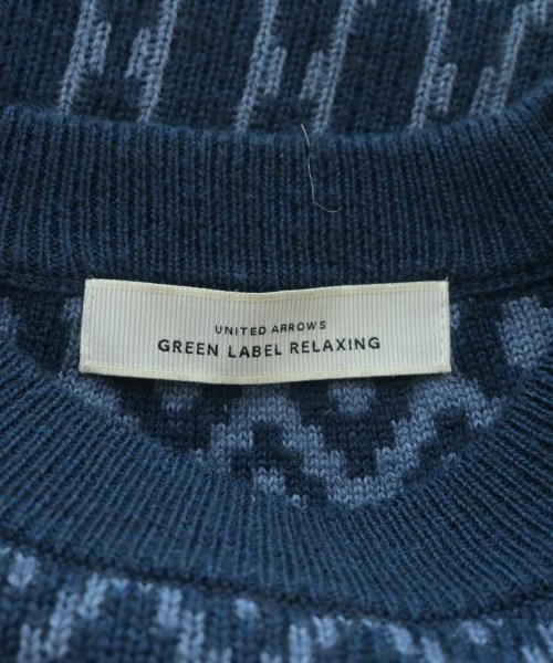 green label relaxing（グリーンレーベルリラクシング）ニット・セーター 紺 サイズ:L メンズ/2200683710304