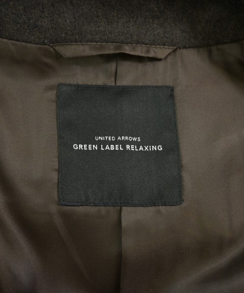 green label relaxing（グリーンレーベルリラクシング）ステンカラーコート 茶 サイズ:L メンズ/2200684990248