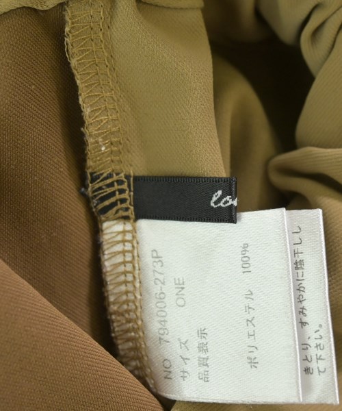 loaf（ロフ）スラックス ベージュ サイズ:ONE レディース/2200669455052