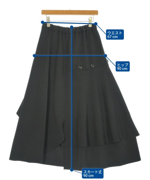 loaf（ロフ）ロング・マキシ丈スカート 黒 サイズ:ONE レディース/2200666690012