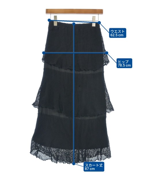 CIAOPANIC（チャオパニック）ロング・マキシ丈スカート 黒 サイズ:ONE レディース/2200622361048