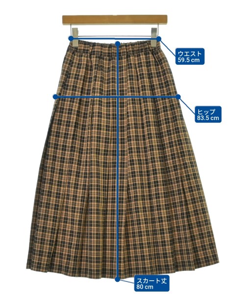 CIAOPANIC（チャオパニック）ひざ丈スカート オレンジ サイズ:S レディース/2200673692054