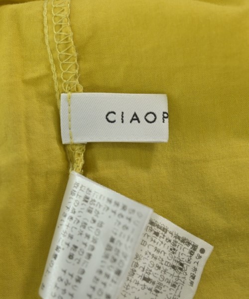 CIAOPANIC（チャオパニック）ブラウス 黄 サイズ:F レディース/2200695228026