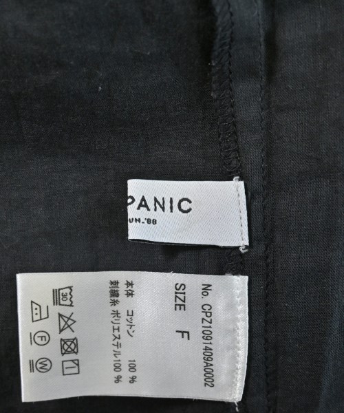 CIAOPANIC（チャオパニック）シャツワンピース 黒 サイズ:F レディース/2200635240057