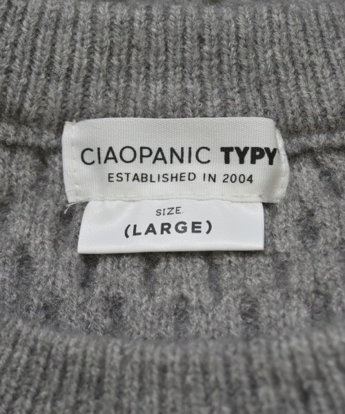 CIAOPANIC（チャオパニック）ニット・セーター グレー サイズ:L レディース/2200651104029