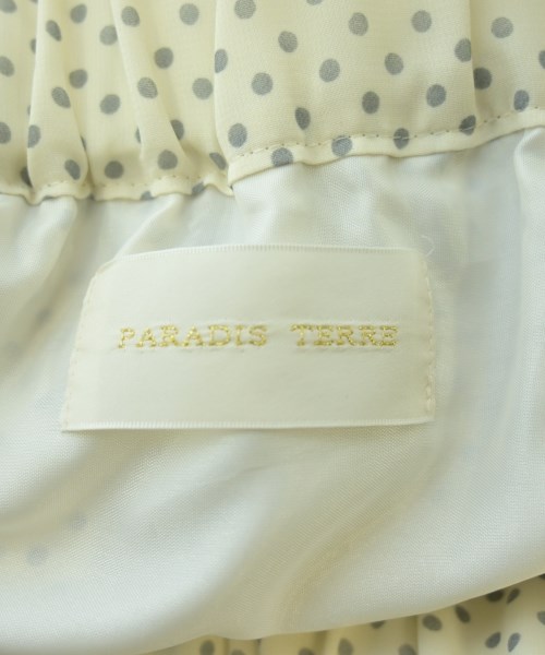 PARADIS TERRE（パラディテール）ロング・マキシ丈スカート 白 サイズ:F レディース/2200633655051