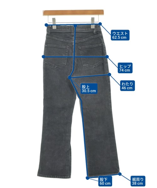 DEICY（デイシー）デニムパンツ 黒 サイズ:0(XS位) レディース/2200617452089