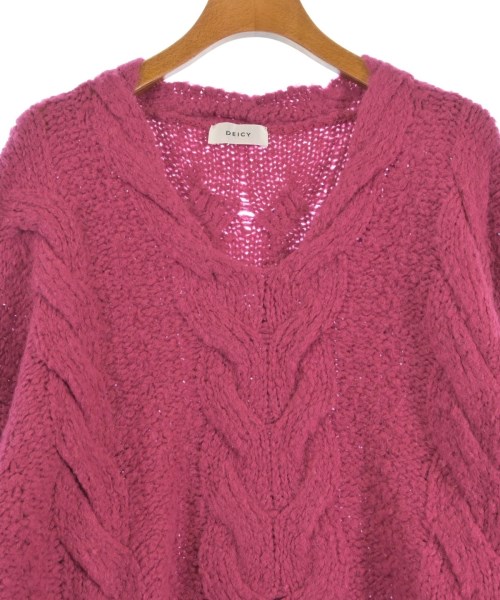 DEICY（デイシー）ニット・セーター ピンク サイズ:F レディース/2200625820061
