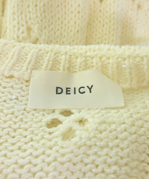 DEICY（デイシー）カーディガン 白 サイズ:F レディース/2200610142048