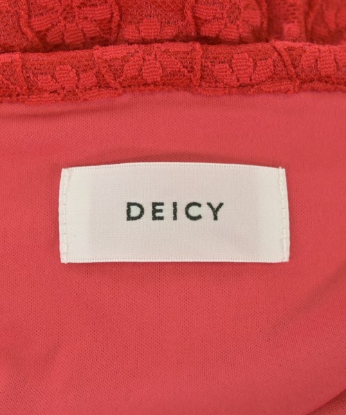 DEICY（デイシー）ブラウス 赤 サイズ:F レディース/2200676077575