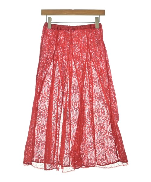 DEICY(デイシー)ロング・マキシ丈スカート 赤 サイズ:F/2200653770048