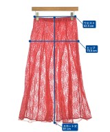 DEICY（デイシー）ロング・マキシ丈スカート 赤 サイズ:F レディース/2200653770048