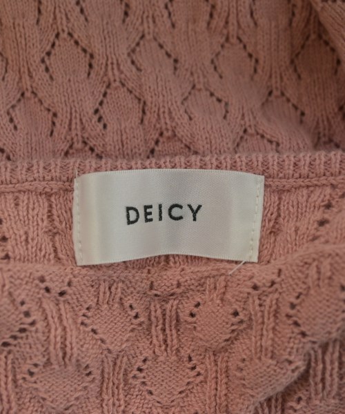 DEICY（デイシー）ベスト/ノースリーブ ピンク サイズ:F レディース/2200679216223