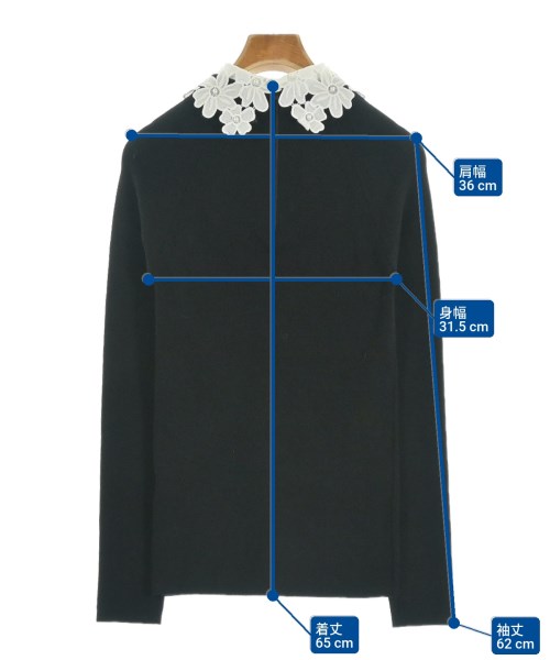 SOV.（ソブ）ニット・セーター 黒 サイズ:38(M位) レディース/2200610042362