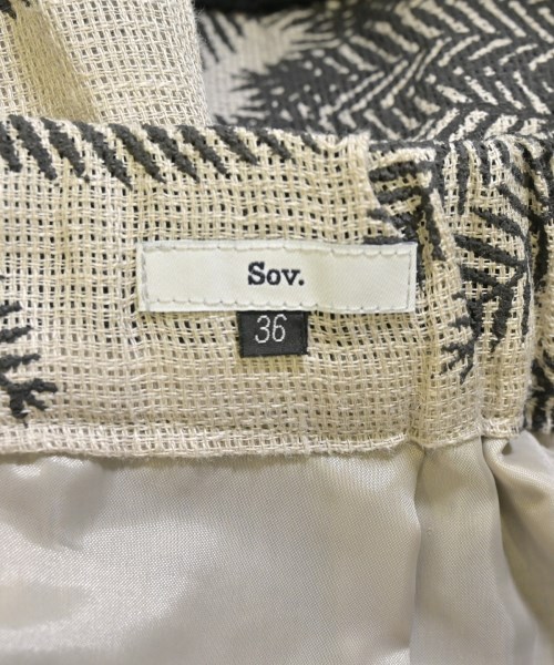 SOV.（ソブ）ロング・マキシ丈スカート ベージュ サイズ:36(S位) レディース/2200618302031