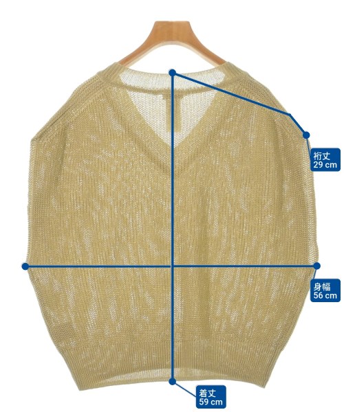 SOV.（ソブ）ベスト ベージュ サイズ:F レディース/2200618302123