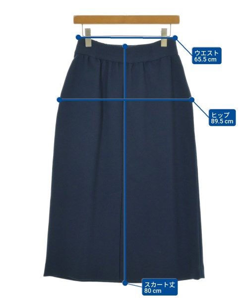 SOV.（ソブ）ロング・マキシ丈スカート 紺 サイズ:38(M位) レディース/2200674874114