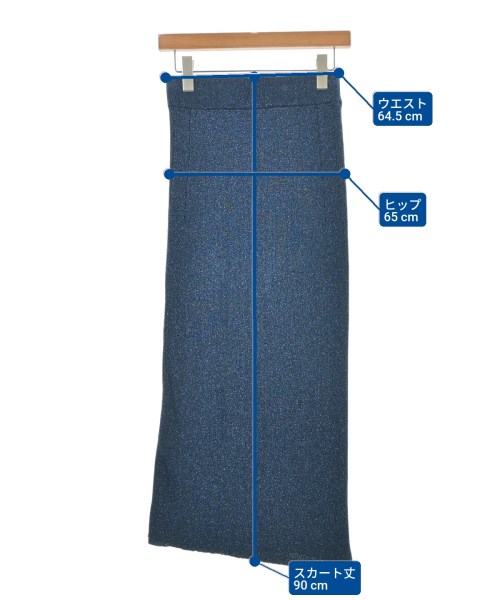 SOV.（ソブ）ロング・マキシ丈スカート 青 サイズ:-(M位) レディース/2200680910042