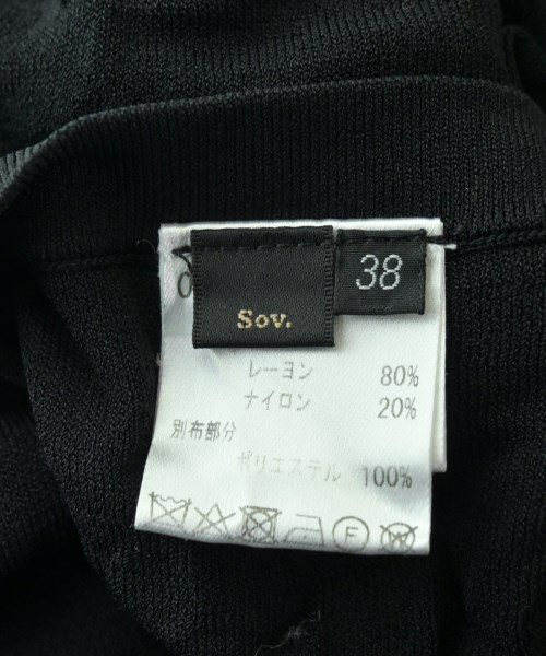 SOV.（ソブ）カーディガン 黒 サイズ:38(M位) レディース/2200654655207