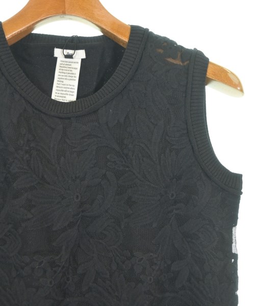 SOV.（ソブ）ベスト/ノースリーブ 黒 サイズ:38(M位) レディース/2200655567202