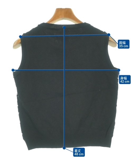 SOV.（ソブ）ベスト/ノースリーブ 黒 サイズ:38(M位) レディース/2200655567202