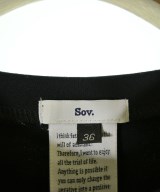 SOV.（ソブ）Tシャツ・カットソー 黒 サイズ:36(S位) レディース/2200711665040