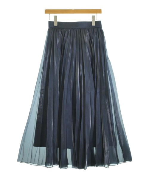 SOV.(ソブ)ロング・マキシ丈スカート 紺 サイズ:38(M位)/2200641204081