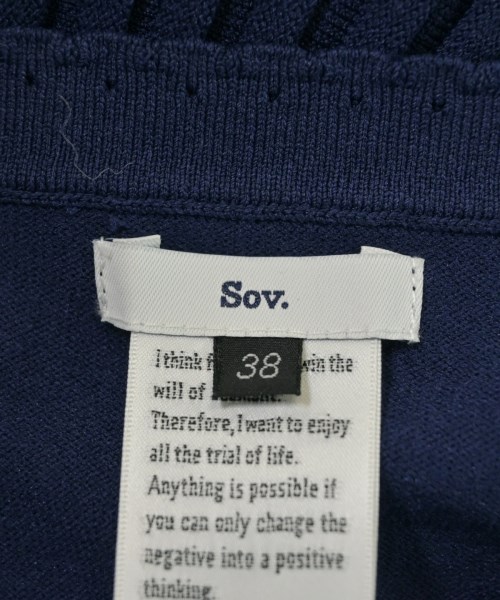 SOV.（ソブ）ワンピース 紺 サイズ:38(M位) レディース/2200652401042