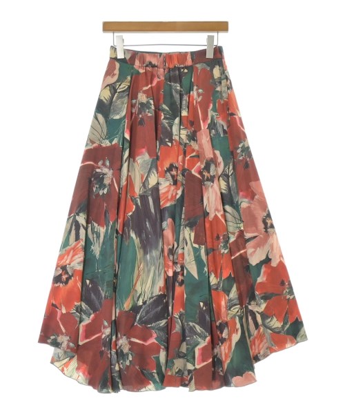 SOV.（ソブ）ロング・マキシ丈スカート 赤 サイズ:38(M位) レディース/2200668513302