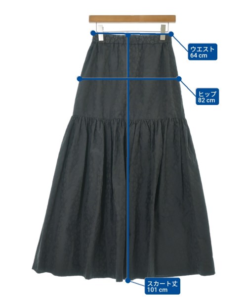 SOV.（ソブ）ロング・マキシ丈スカート 黒 サイズ:38(M位) レディース/2200668513319